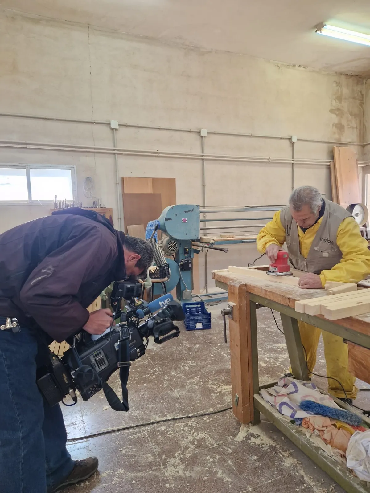 Recibimos la visita de RTVE