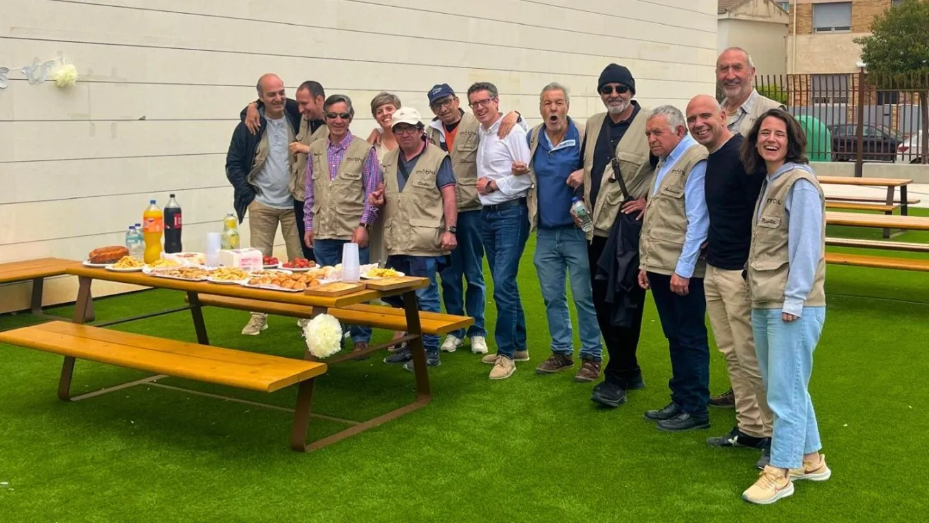 Conjunto de mobiliario exterior