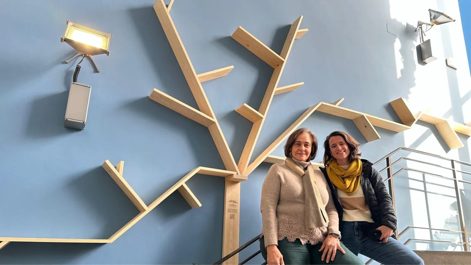 Estantería creativa "El árbol del conocimiento"