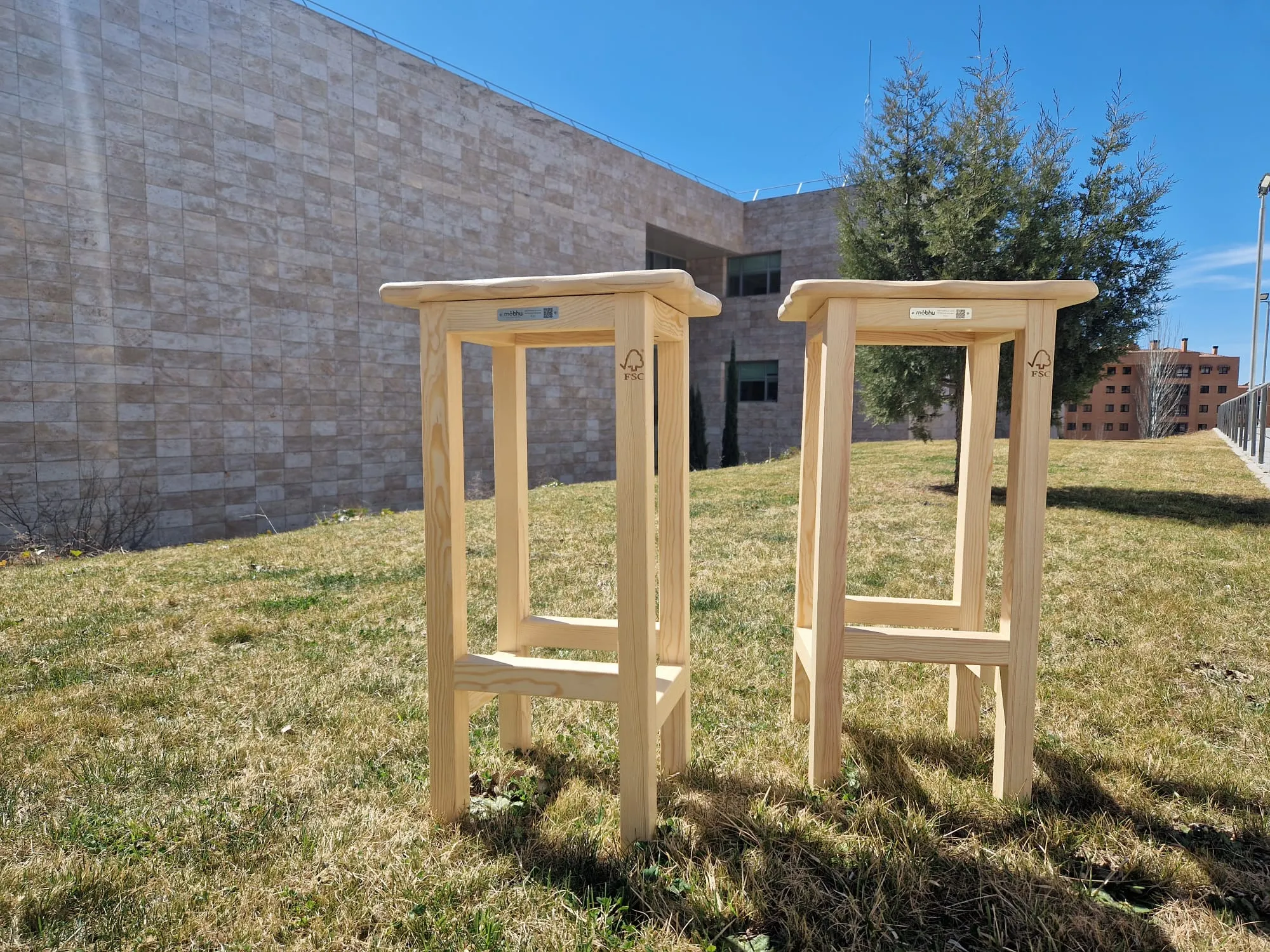 Unos taburetes con mucho sentido